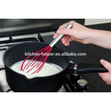 Silicone egg beater egg tool